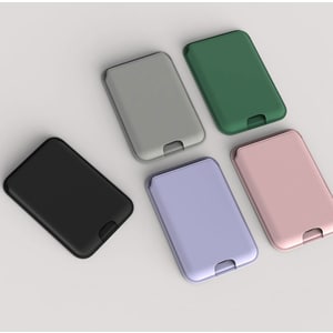  아이폰 갤럭시 핸드폰 맥세이프 카드지갑 2장 카드수납 5가지색상 슬림한 0.75cm 두께