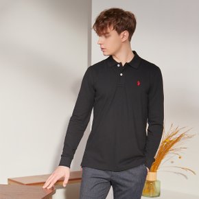 [U.S. POLO ASSN.] 남성 긴팔 폴로티셔츠