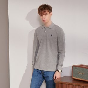 [U.S. POLO ASSN.] 남성 긴팔 폴로티셔츠
