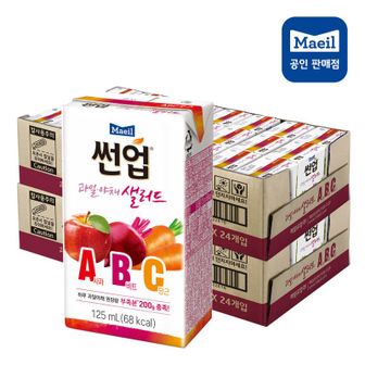 매일 썬업 과일야채샐러드 ABC 125ml 48팩[33708824]