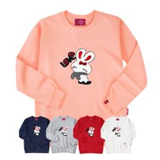 3M 부클래빗 맨투맨 남녀공용 S~4XL 빅사이즈