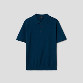 [三無衣服] 6M 폴로넥 스웨터 - 로열 블루 GC4351S04N