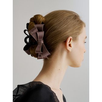 장폴클라리쎄 스터드 리본 집게핀 - M JP-25-031CC