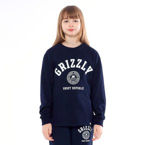 주니어 GRIZZLY 클럽 오버핏 긴팔티 JLT J955_P335904213