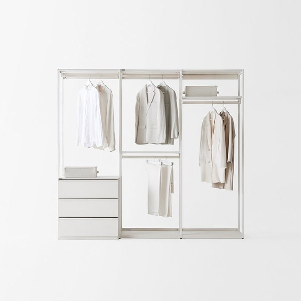 뉴로브 드레스룸 세트 232cm (컬러 택1)