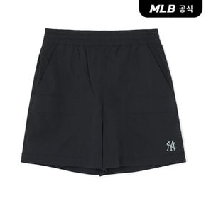 [코리아공식]바시티 베이직 나일론 포켓 5부 반바지 NY (Black)