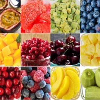 우리존 자연미가 냉동과일 모음전/바나나 망고 딸기 라임 파인애플 라즈베리 크렌베리  선택구매
