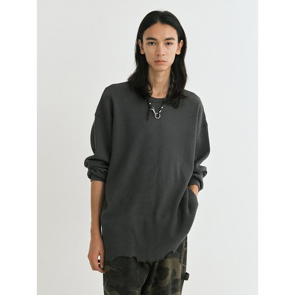 Vtg damage long sleeve (dark gray)
