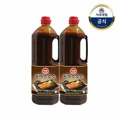 [사조대림] 소스레시피 돈까스소스 2kg x2개