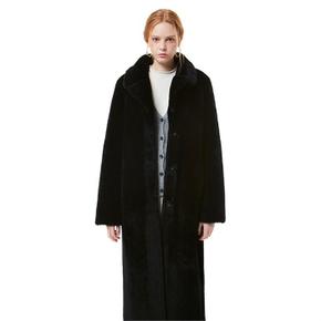 REVERSIBLE FUR LONG MUSTANG_BLACK (S1989573)