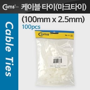 케이블 타이(마크 타이(100pcs) CHS-100MKT 100mm x 2.5