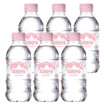  지리산수 핑크 에디션 생수 330ml x 40개