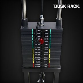 [SSG특가]더스크랙 리얼미니랙 전용 랫타워 무게블럭 75kg