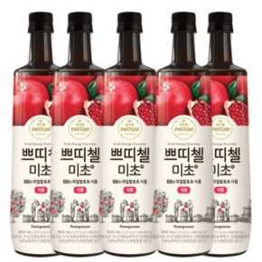 쁘띠첼 미초 석류 900ml x5개