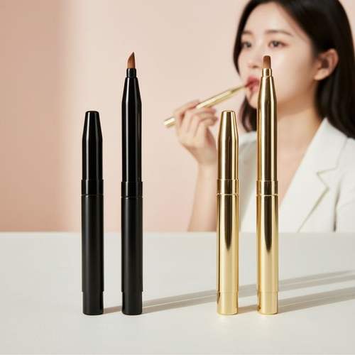 휴대용 립메이크업 컨실러 브러시 립스틱 어플리케이터