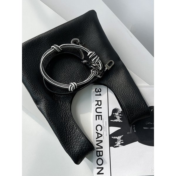 Grand Leather Tote Bag_Black