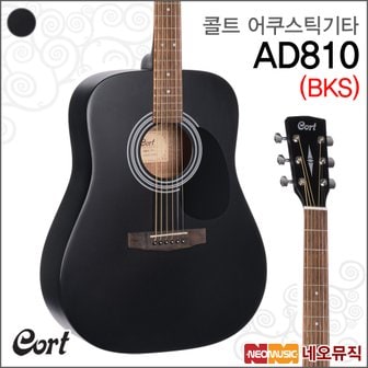 콜트 어쿠스틱 기타 Cort AD810 / AD-810 (BKS/검정)