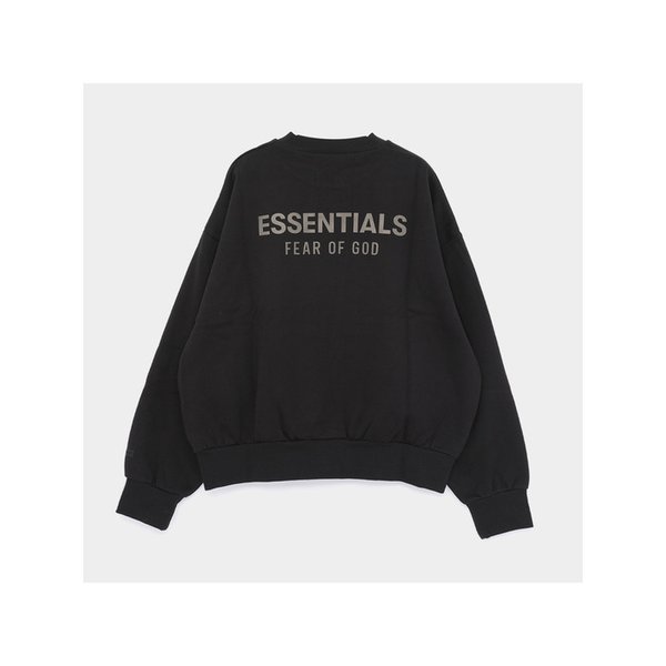 25FW 에센셜 백로고 클래식 핏 스웨트 남성 맨투맨 192SP252040F