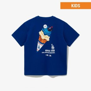 [키즈] MLB LA 다저스 홈 치어링 아이스크림 티셔츠 서퍼 더 웹
