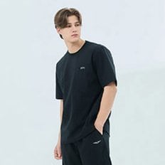 폴리스 남성 블랙 썸머 셋업 반팔티셔츠 P4ST201MBLK