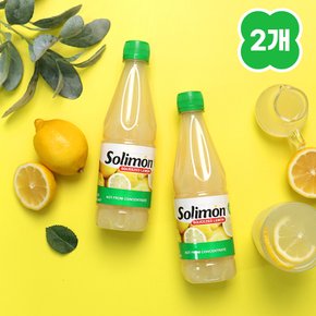 [1+1] 솔리몬 스퀴즈드 레몬원액 레몬즙 500ml