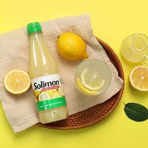 [1+1] 솔리몬 스퀴즈드 레몬원액 레몬즙 500ml
