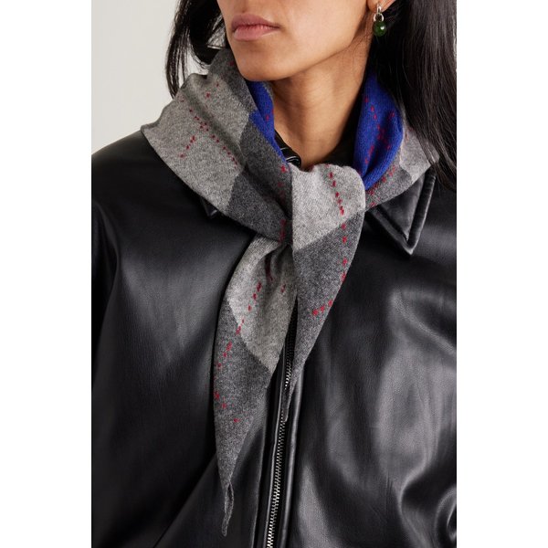 존스톤스 오브 엘긴 클랜 아가일 캐시미어 스카프 46376663163041905