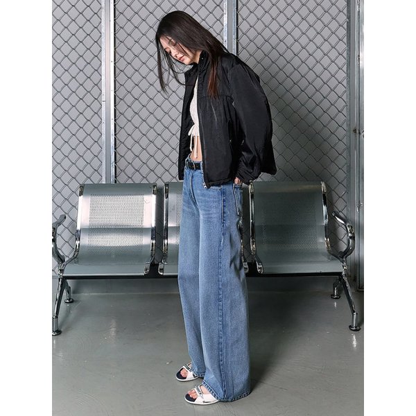 Highneck Padded Jumper  Black (KE6138M015)