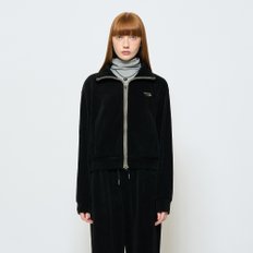 UNISEX 스몰 로고 코듀로이 집업 [BLACK] / SBC3U51040