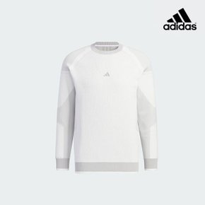 남성 FW 프라임니트 크루넥 긴팔 풀오버 스웨터. HZ6065