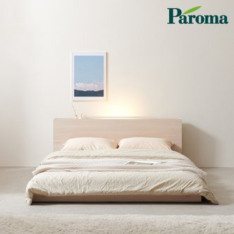 파로마 이프 앰버 LED 저상형 침대 프레임 Q FGS1067