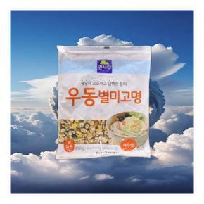 새우맛 별미 우동고명 250g