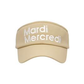 Mardi Mercredi Actif [마르디메크르디악티프]SUN VISOR_BEIGE IVORY/AFK31VCA001BEIV