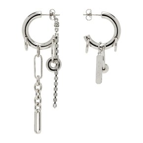 저스틴 클렌퀏 아이리스 크리스탈 이어링 IRIS CRYSTAL EARRINGS Palladium