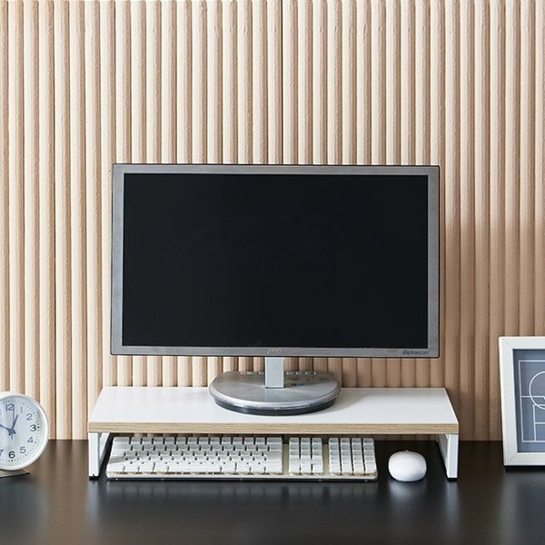 모니터받침대 키보드 마우스 수납 P0000JYR (착불)