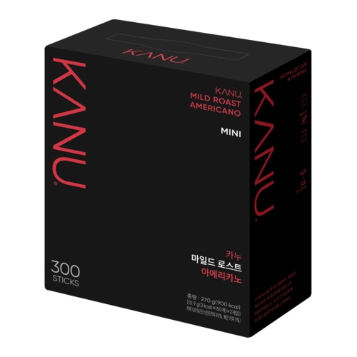 [사전예약/맥심] 카누 마일드 미니 300입(150개입*2)