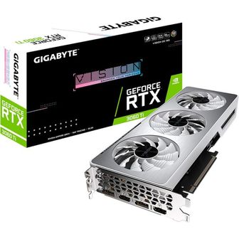  미국 기가바이트 그래픽카드 GIGABYTE GeForce RTX 3060 Ti Vision OC 8G Graphics Card WINDFOR