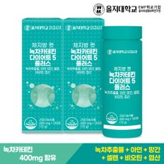 체지방 컷 녹차카테킨 다이어트5 플러스 120정x2개(4개월분)