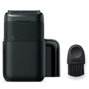 Braun mini M-1013  브라운 모바일 면도기 브라운 미니 블랙 전기, 전기, 면도, 소형, 휴대용