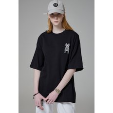 실리콘 라독 반팔 티셔츠 LW245TS904 BLACK (LW235TS904 리오더)