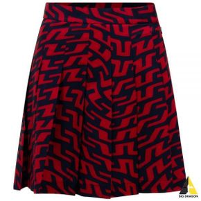 J.LINDEBERG 제이린드버그 Adina Print Skirt (GWSD06645-G132) (여성 아디나 프린트 스커트)