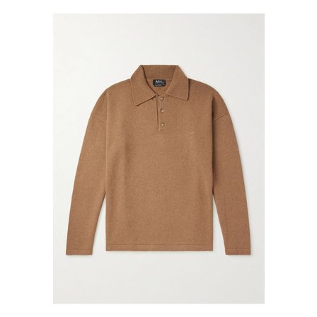 아페쎄 마누엘 울 폴로 셔츠 브라운 46376663162867151