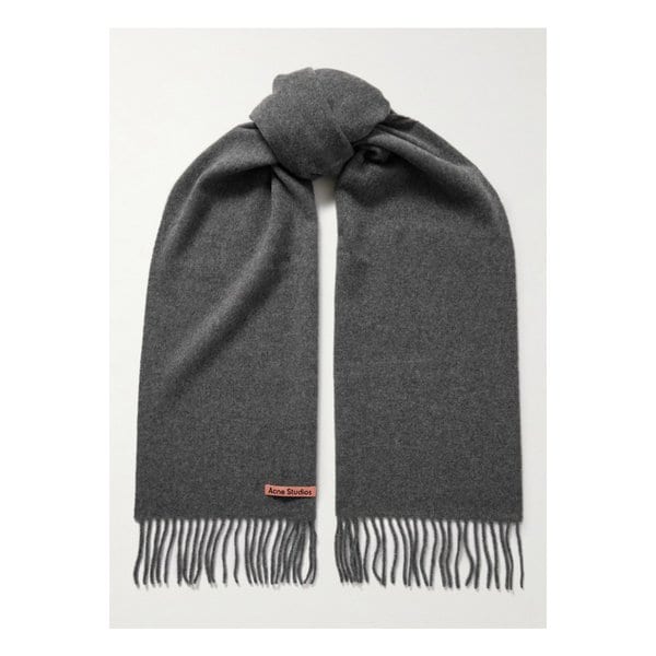 프린지 울 스카프 그레이 1647597294241082