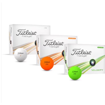 백화점 골프샵 [정품] 타이틀리스트 벨로시티 퍼포먼스볼 2피스 골프공, Titleist Velocity 2PC Golf Ball