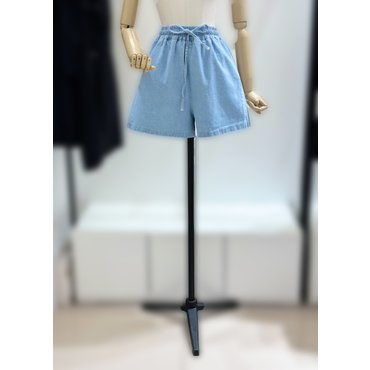 반에이크 밴딩 데님 쇼츠 (VB56DLM308Z)