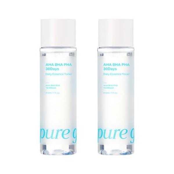확대된 대표 퓨어그라운드 아하 바하 파하 데일리 에센스 토너 210ml 2개
