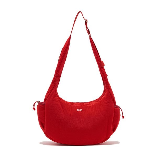 MULTI POCKET CUSHION CROSS BAG (RED)