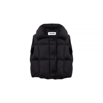 IENKI IENKI IENKI 24FW COZY CLOUD VEST-MICRO BLACK (코지 클라우드 베스트 마이크로 블랙)