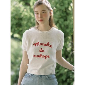 Marche Cotton Knit - Ivory