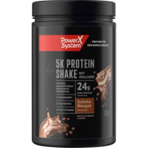 파워 시스템 Power System 5K 단백질 쉐이크 초콜릿 누가맛 360g